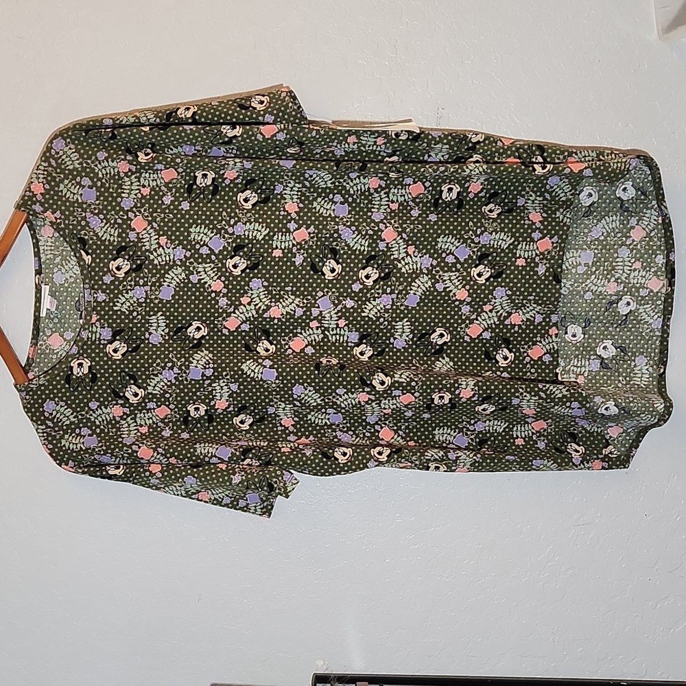 LULAROE Small Disney Minnie Mouse Irma Stretchy Oversized Tunic
